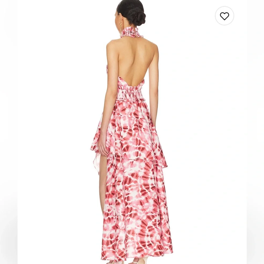 Elliat McKenzie Linen Evening Dress - Picture 2 of 6